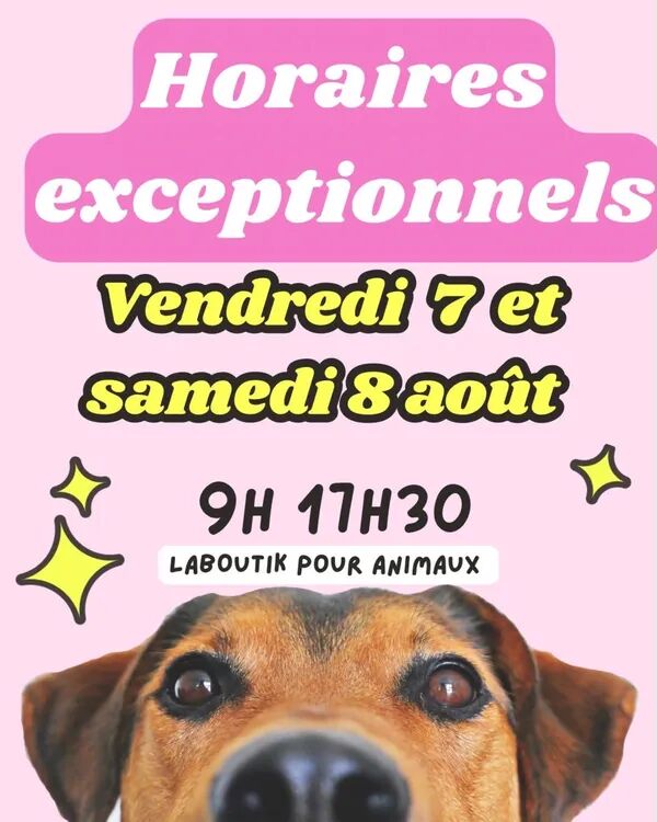 horaires exceptionnels ce weekend 