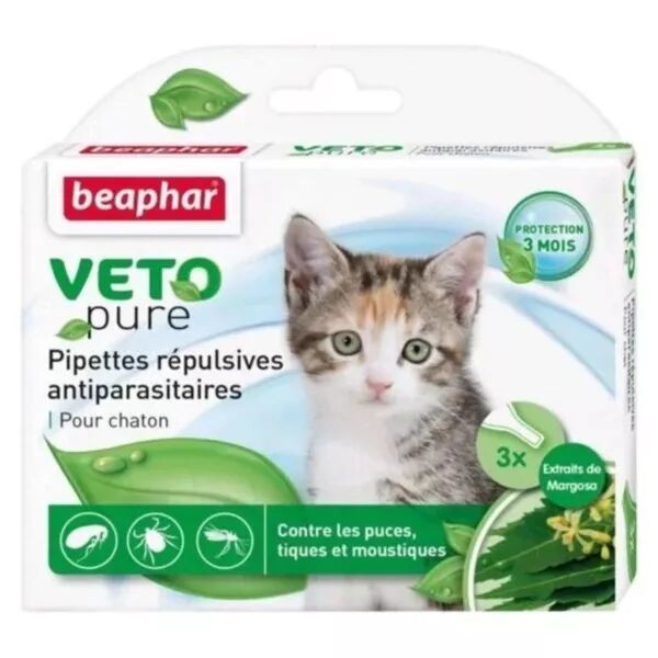 PIPETTES RÉPULSIVES ANTI-PARASITAIRES CHATONS