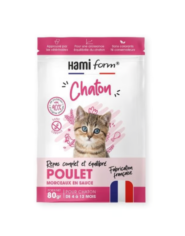 Sachet Hamiform chaton poulet