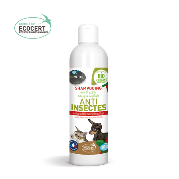 SHAMPOOING ANTI INSECTES BIOVETOL