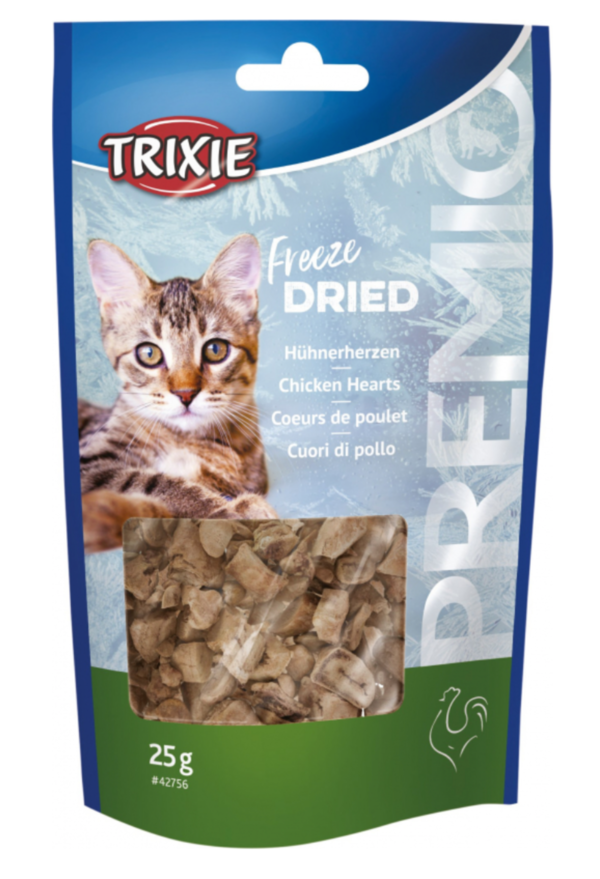 COEURS DE POULET LYOPHILISES