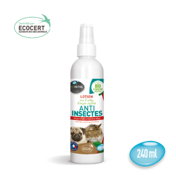 LOTION ANTI INSECTES BIOVETOL