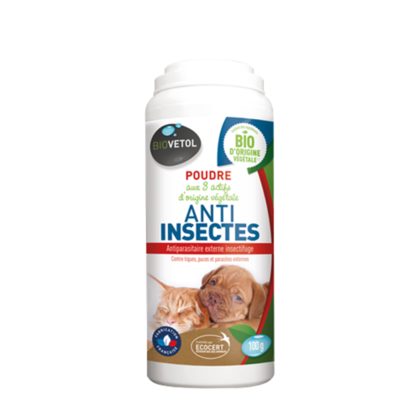 POUDRE ANTI INSECTES BIOVETOL