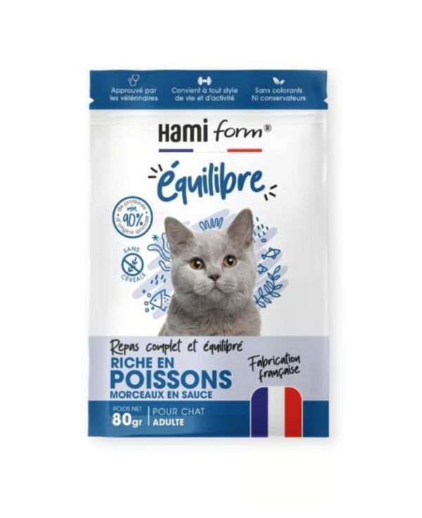 Sachet chat Hamiform poisson