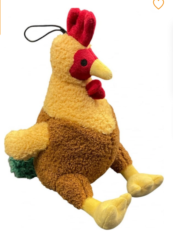 Peluche chien  Crock Buddy poulet